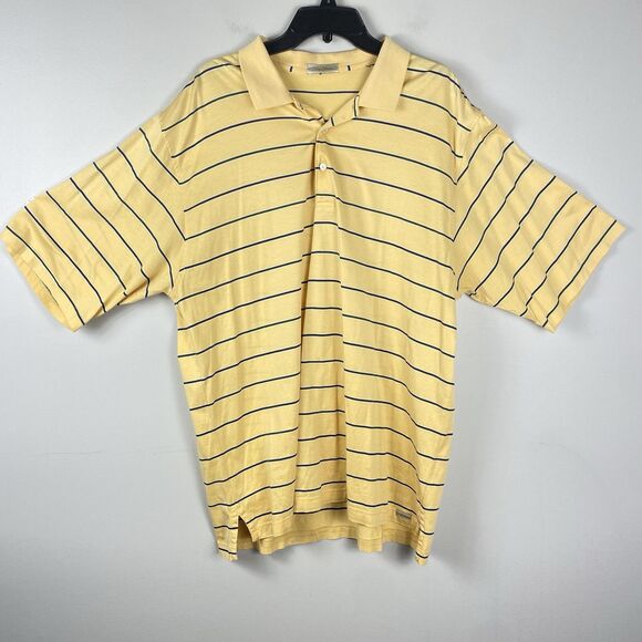 Peter Millar Mens Polo Shirt 2X Short Sleeve Golf Activewear Tennis - Picture 1 of 6
